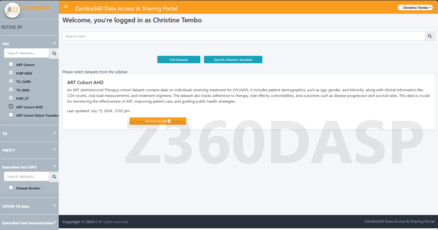 Landing Page