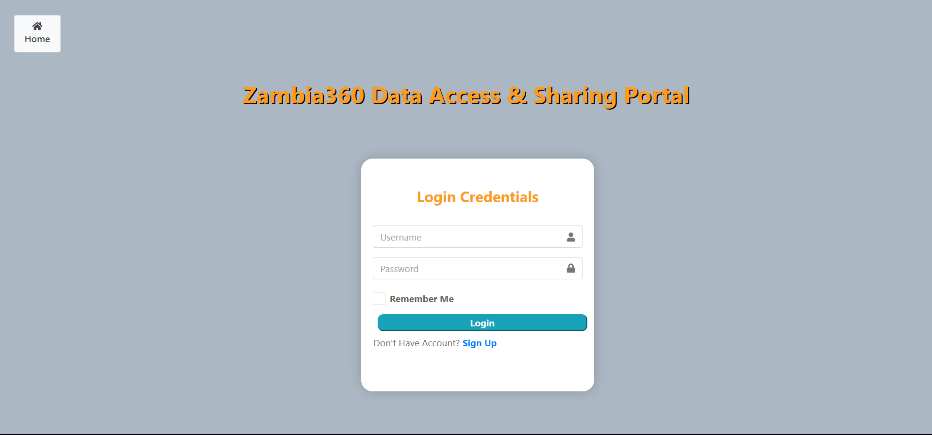 Login Page